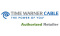 Time Warner logo in Atlanta