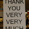banner and poster printing THANK YOU.