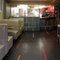 Booths inside of Bostone Pizza on Newbury
