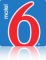 Motel 6 Oshkosh logo