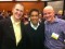 Allstate Agent Joe Schneider doing charity work with Dr. Sanjay Gupta