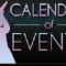 calender of events