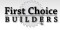 First Choice Builders LLC logo