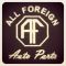 All Foreign Auto Parts logo