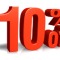 Red Ten Percent Off