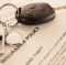 Insurance policy with car key