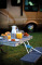 The Folding Table with Seats-Aluminum is ideal for outdoor or indoor use, whenever you need an extra table and seats