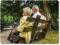 Aged Couple enjoying the park