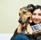 Dog and Woman