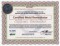 Mold Certificate