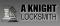 A Knight Locksmith logo