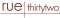 Rue Thirtytwo logo