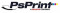 PS Print Commercial Printing logo