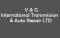 V & G International Transmission & Auto Repair Limited logo