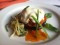 Grilled Italian Sausage and Eggplant topped with melted buffala mozzarella cheese and Pomodoro sauce.