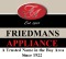 Friedmans Appliance provides the best value in home appliance sales with excellent customer service. Come visit our Pleasant Hill Showroom.