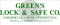 Green's Lock & Safe Co logo