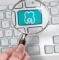 Magnifying glass Concept