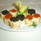Food at Vernissage in Brookline