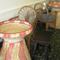 traditional east african table at Asmara Restuarant in cambridge