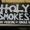 Holy Smokes Smoke Shop and Piercing Newport, RI sign 