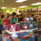 People shop games at Eureka Puzzles in Coolidge Corner Brookline