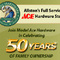 Model Ace 50 years in business