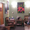 Waiting area at Massage Therapy Works in Davis Square, Somervile