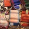 belts made out of recycled papers from Artwear in Arlington, MA